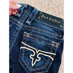 Rock Revival Stitched Jeans